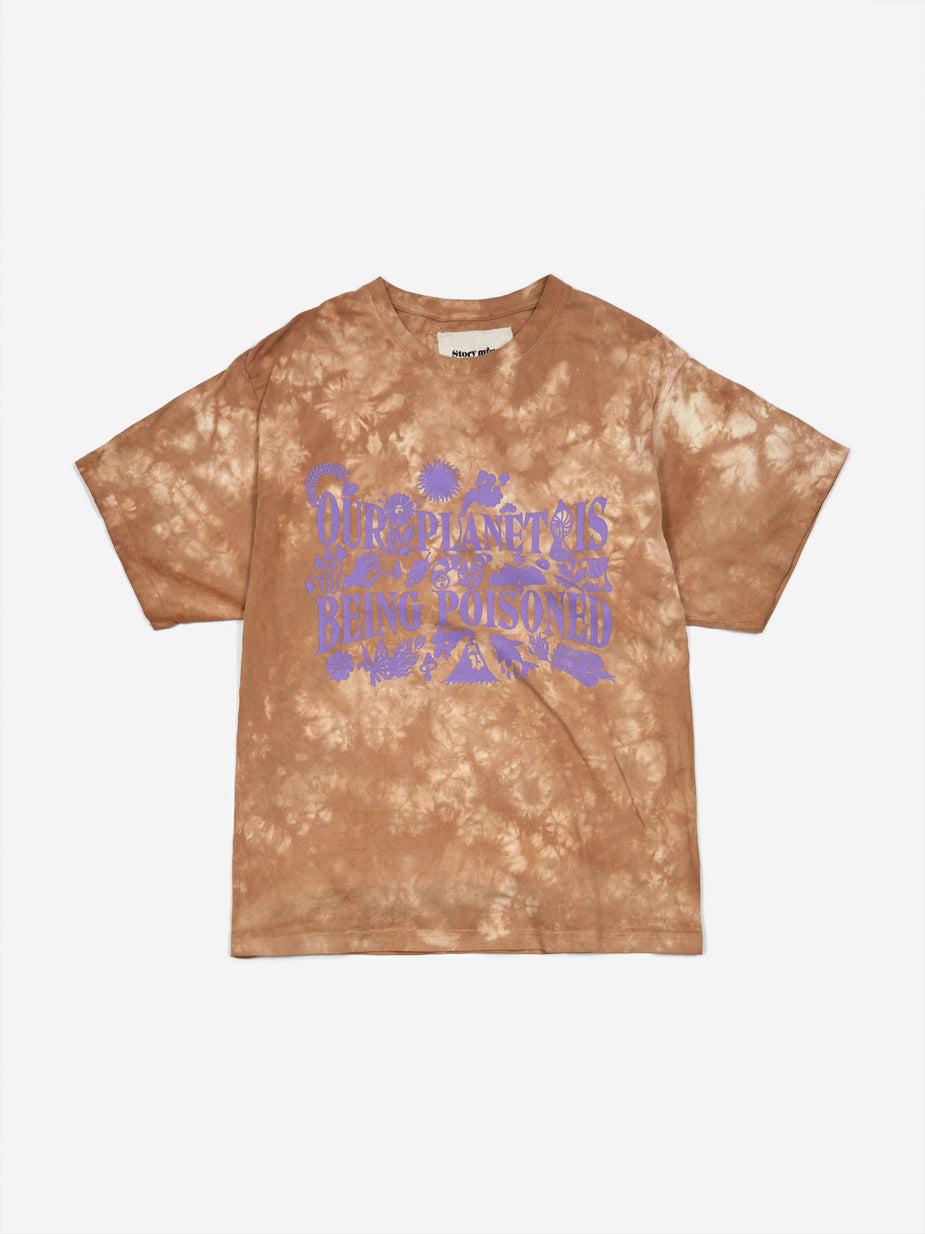 STORY mfg. STORY mfg. Grateful Shortsleeve T-Shirt - Poisoned Planet Bark Crush - Other