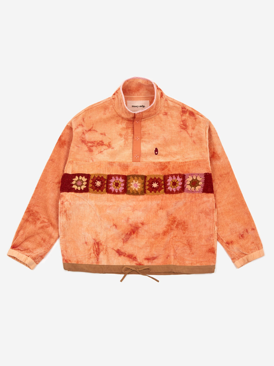 STORY mfg. STORY mfg. Polite Pullover Jacket - Peach Ripple - Other