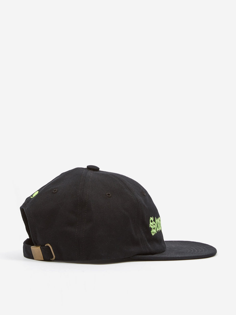 Stray Rats Stray Rats DBNO 6 Panel Hat - Black - Black