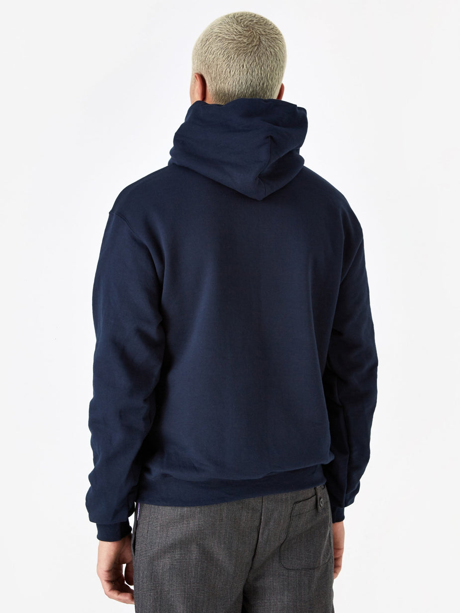 Stray Rats Stray Rats Ratgirl Heart Hooded Sweatshirt - Navy - Blue