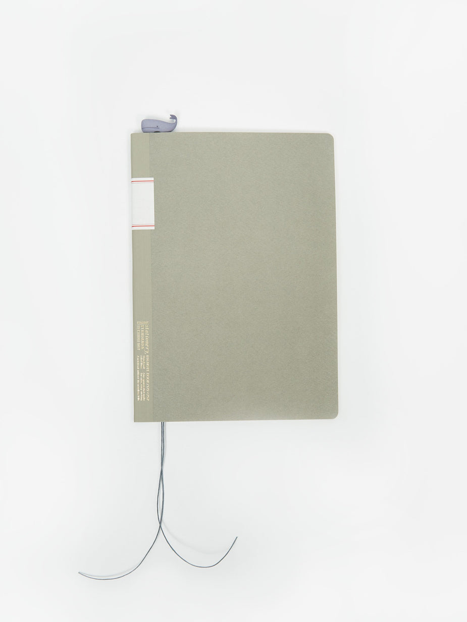 Studio Macura Studio Macura Book Mark Whale - Grey - Grey