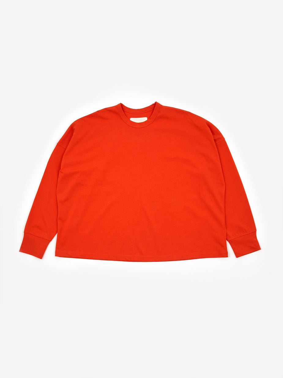 Studio Nicholson Studio Nicholson Longsleeve T-Shirt - Tomato - Other