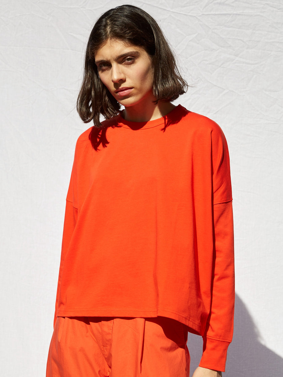 Studio Nicholson Studio Nicholson Longsleeve T-Shirt - Tomato - Other