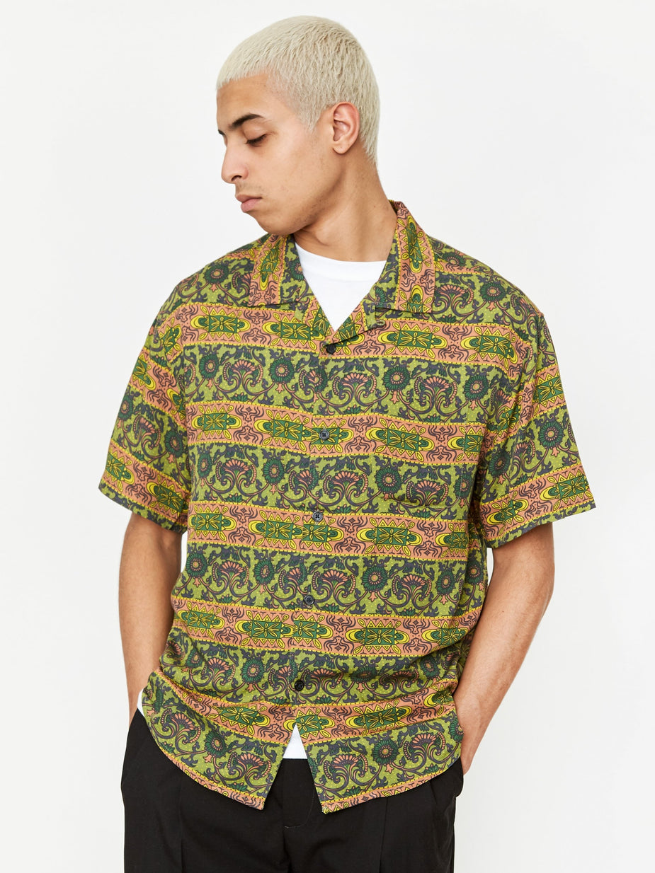 Stussy Stussy Baroque Shirt - Olive - Green