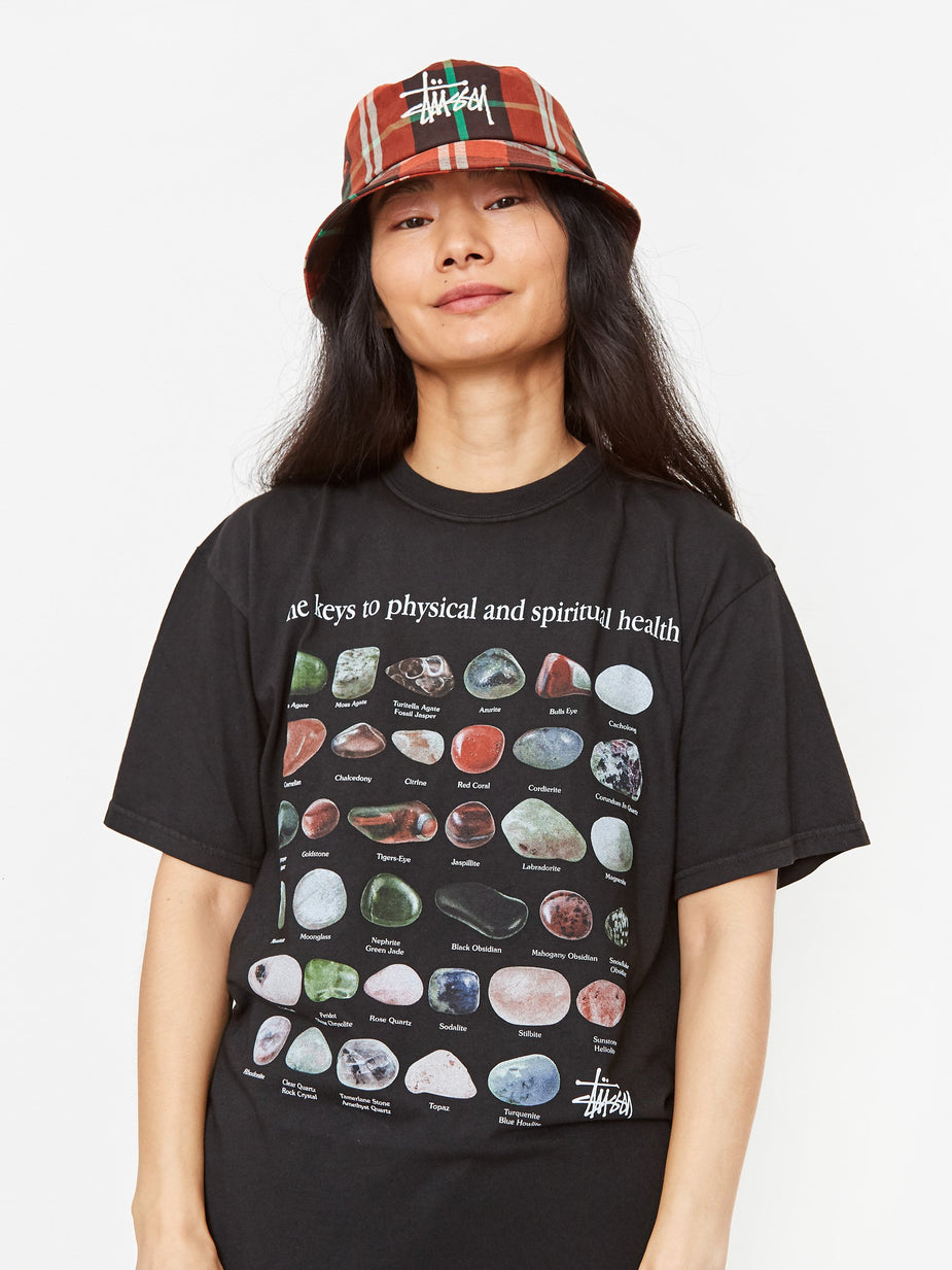 Stussy Stussy Big Logo Madra Bucket Hat - Orange - Orange