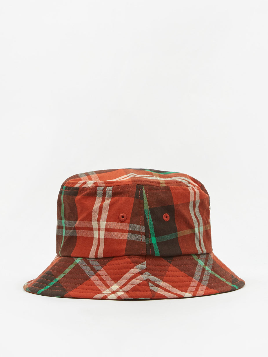 Stussy Stussy Big Logo Madra Bucket Hat - Orange - Orange