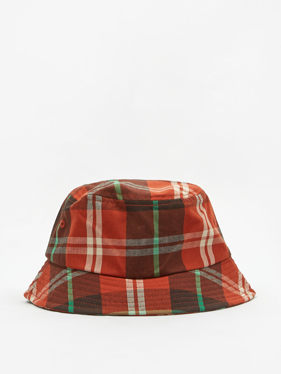 Stussy Stussy Big Logo Madra Bucket Hat - Orange - Orange