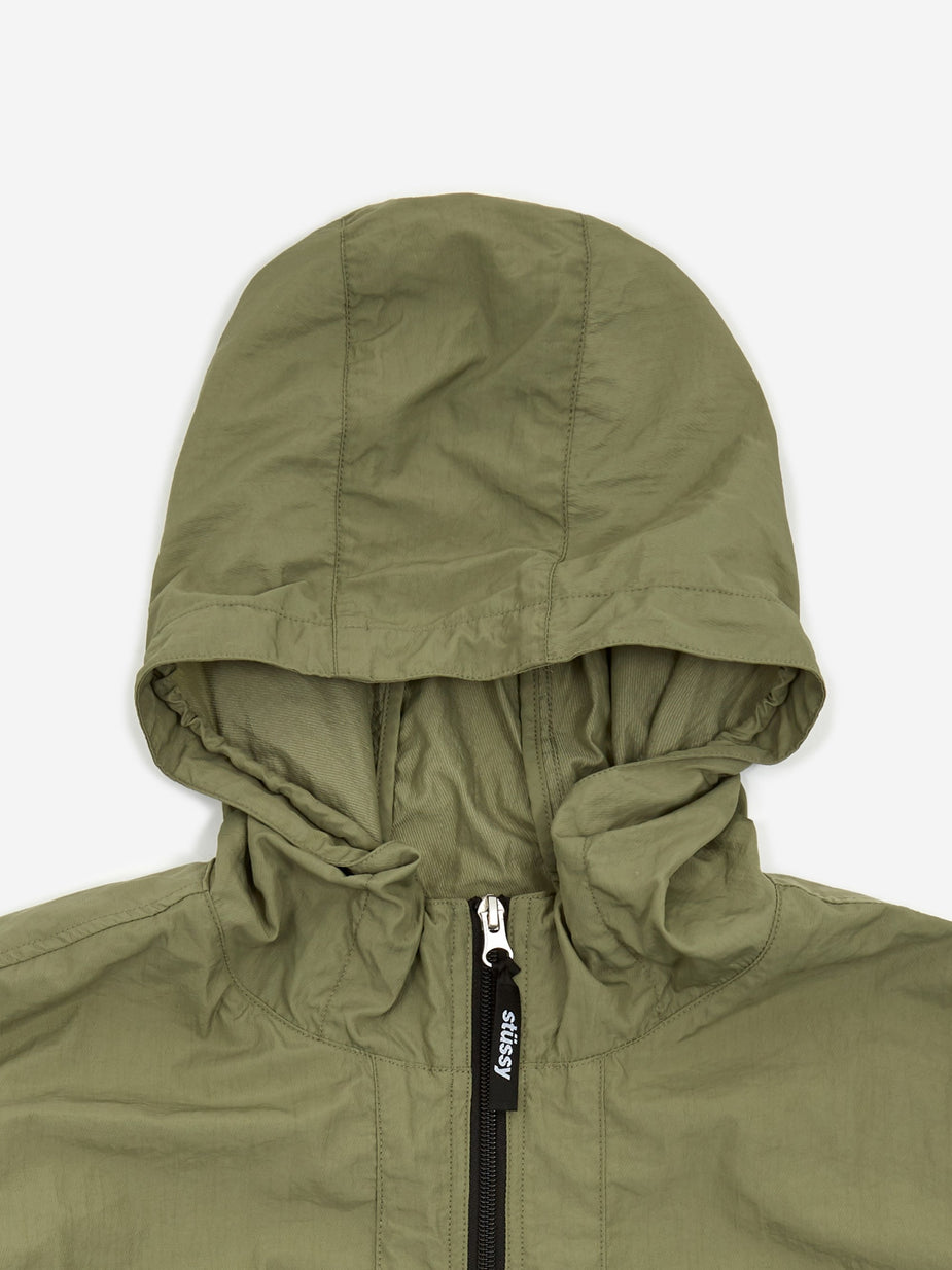 Stussy Stussy Block Tech Jacket - Khaki - Neutrals