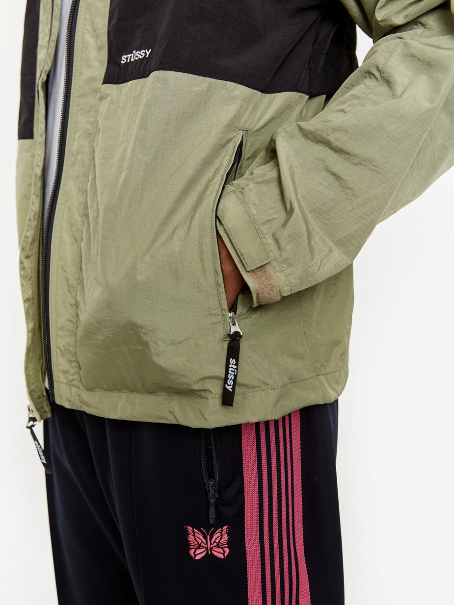 Stussy Stussy Block Tech Jacket - Khaki - Neutrals