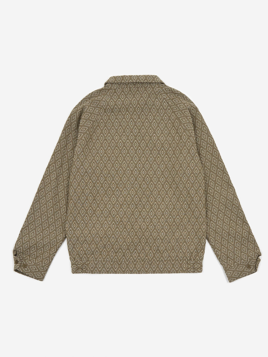 Stussy Stussy Bryan Diamond Jacket - Olive - Green