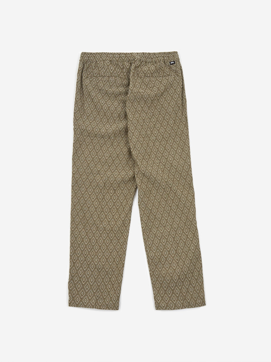Stussy Stussy Bryan Diamond Pant - Olive - Green