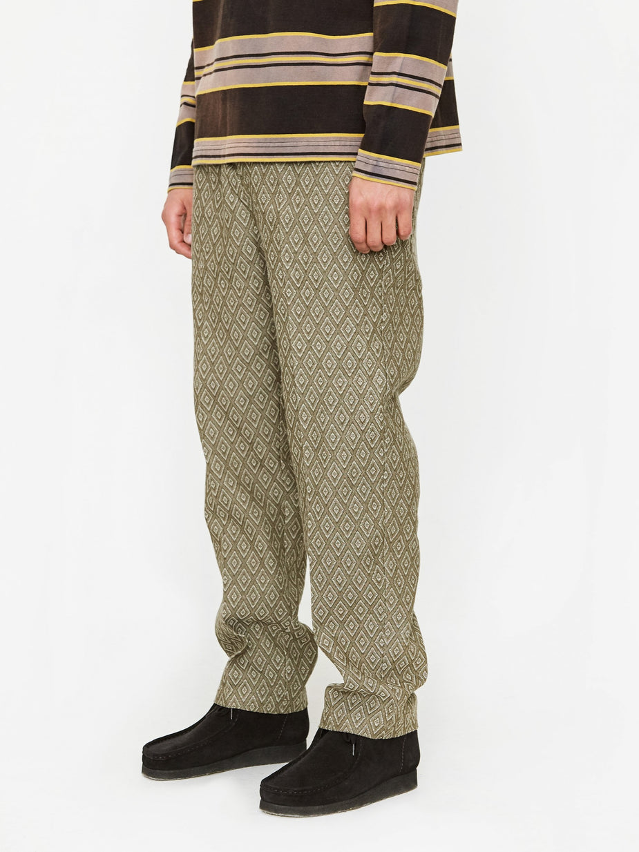 Stussy Stussy Bryan Diamond Pant - Olive - Green