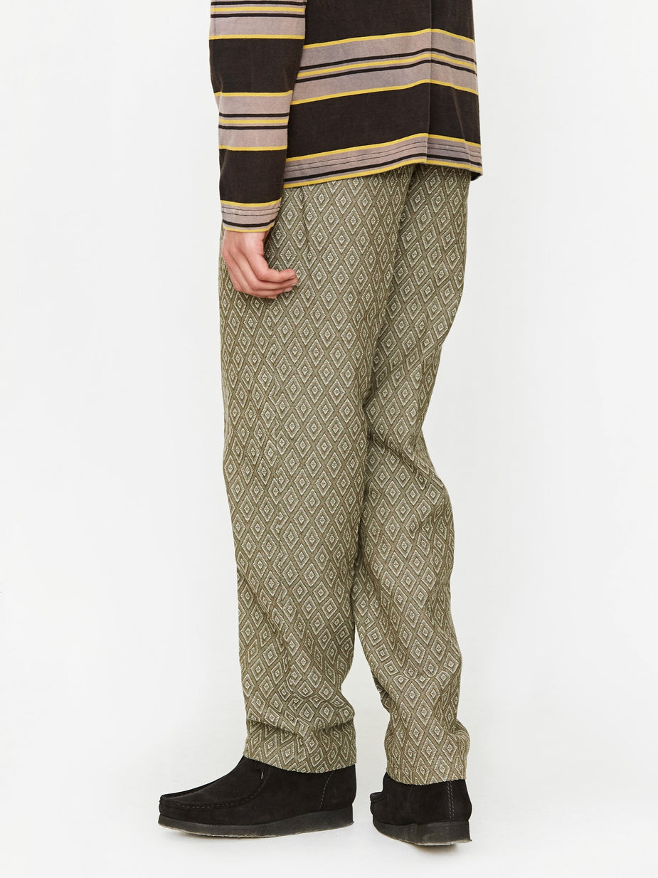 Stussy Stussy Bryan Diamond Pant - Olive - Green