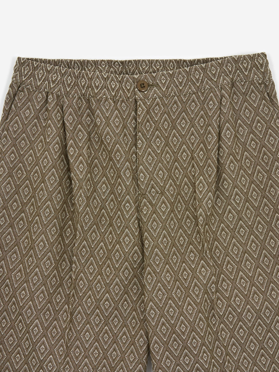 Stussy Stussy Bryan Diamond Short - Olive - Green