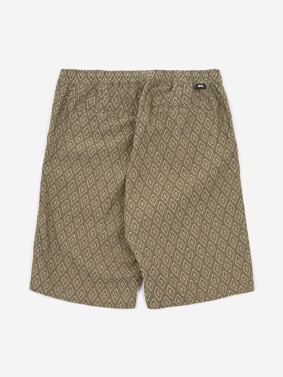 Stussy Stussy Bryan Diamond Short - Olive - Green