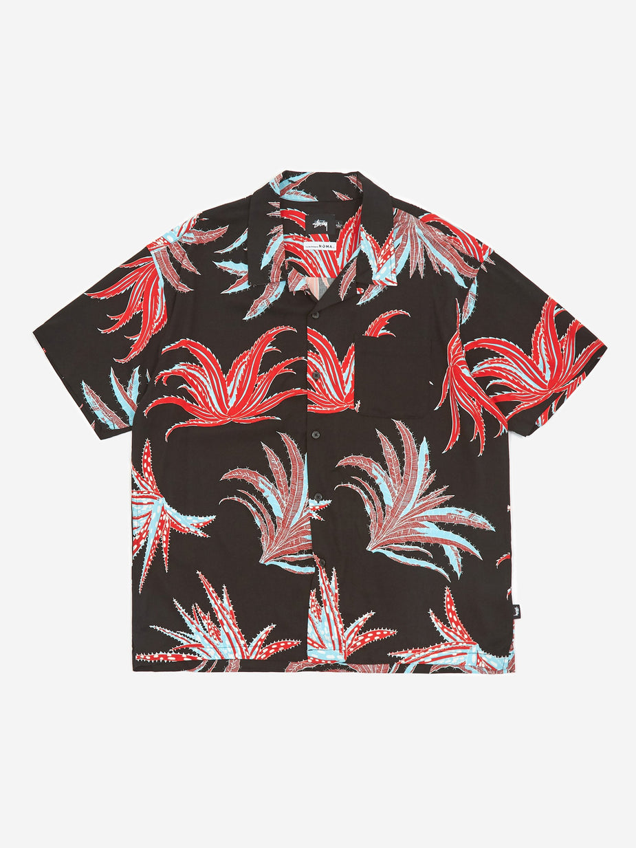 Stussy Stussy Cactus Rayon Shirt - Black - Black