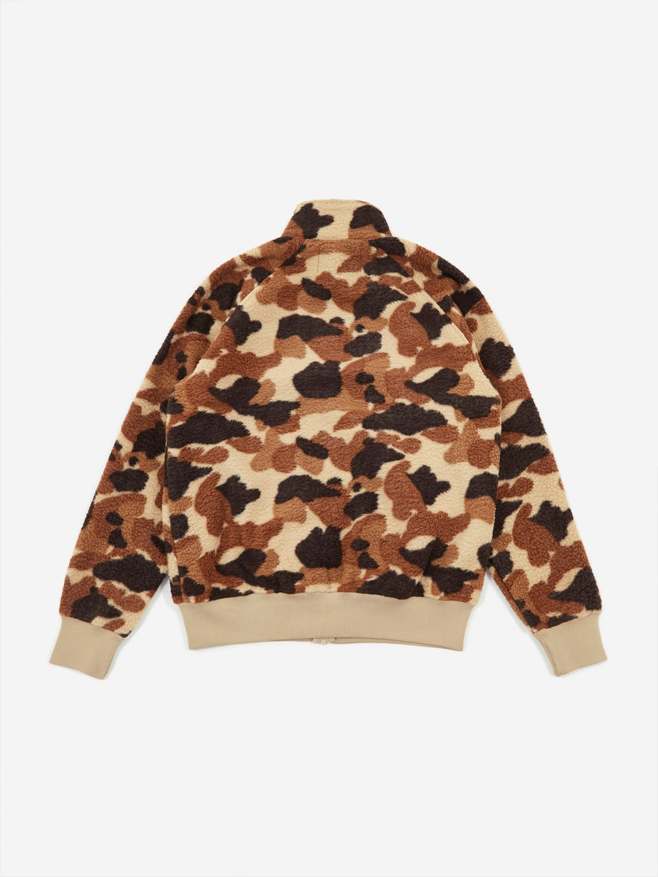 Stussy Stussy Camo Fleece Jacket - Camo - Camo
