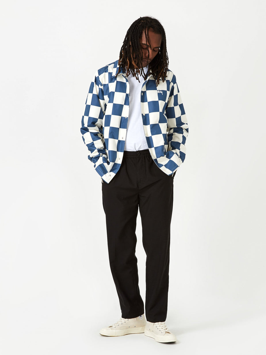 Stussy Stussy Checker Coach Jacket - Slate - Grey