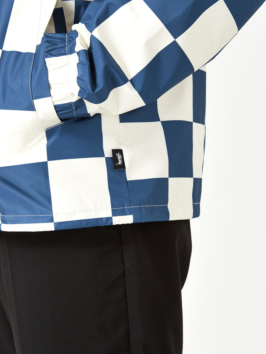 Stussy Stussy Checker Coach Jacket - Slate - Grey