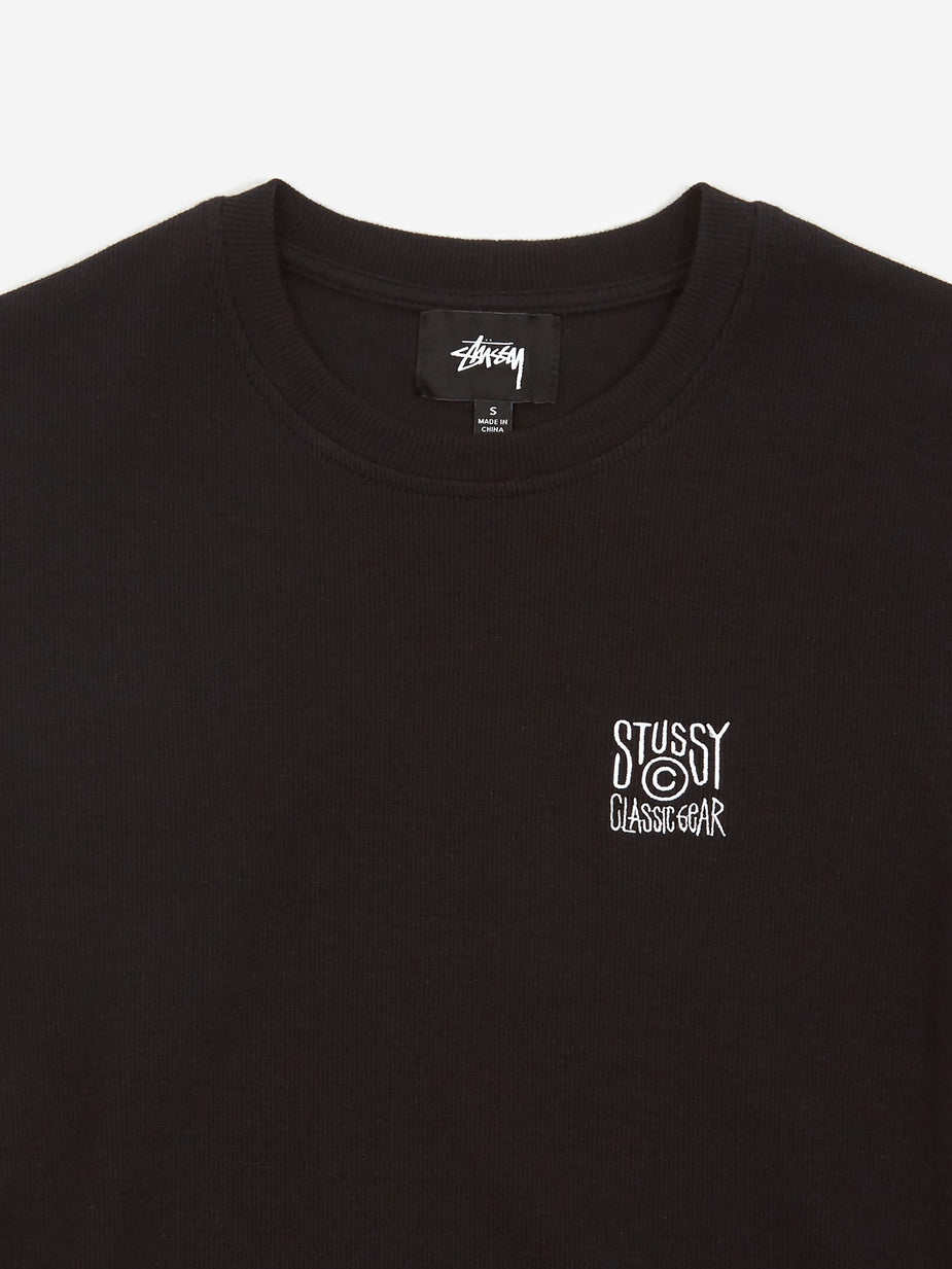 Stussy Stussy Classic Rib T-Shirt - Black - Black