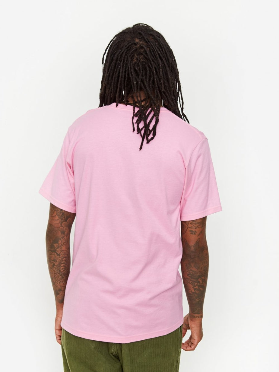 Stussy Stussy Clyde T-Shirt - Pink - Pink