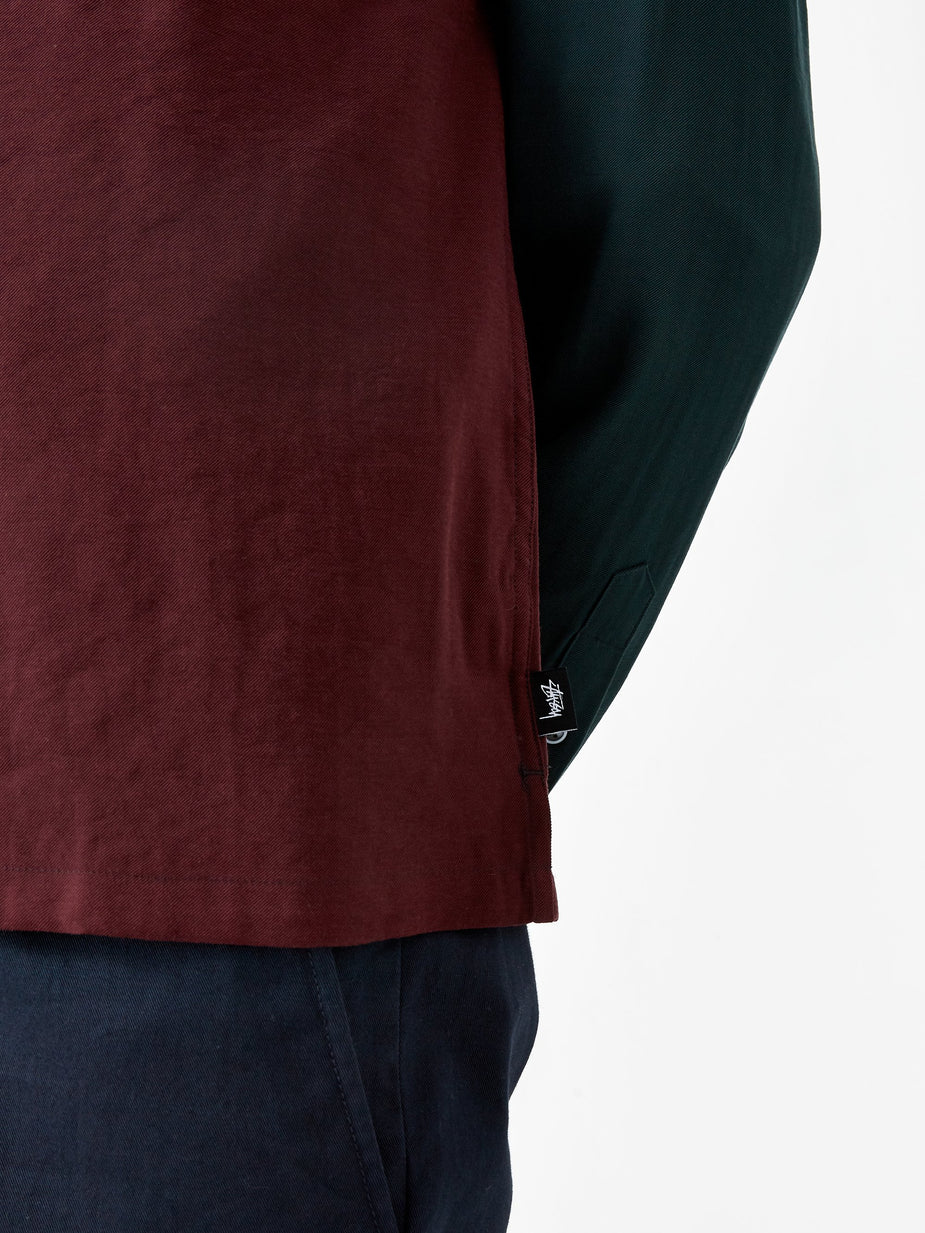 Stussy Stussy Colour Block Rayon Shirt - Multi - Multi