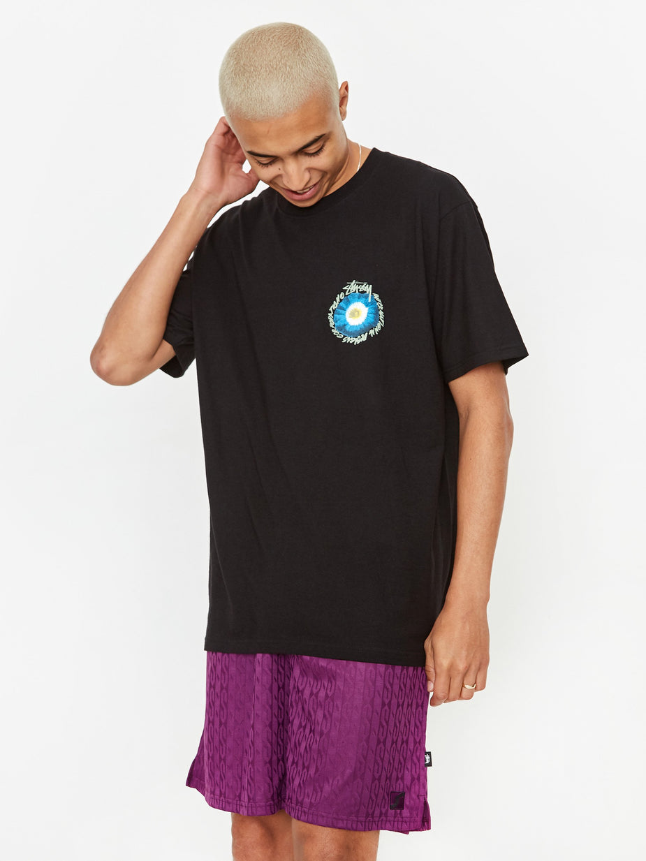 Stussy Stussy Cosmos Shortsleeve T-Shirt - Black - Black