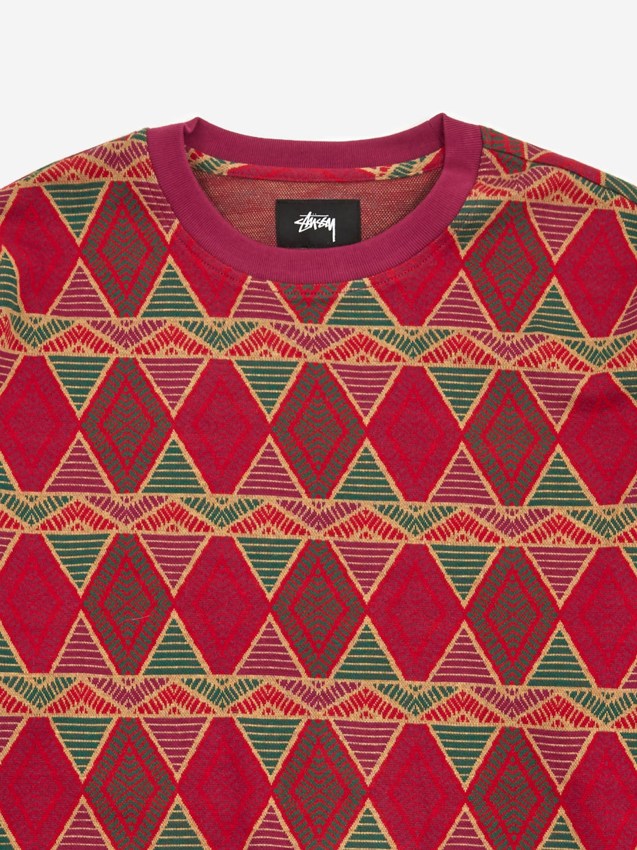 Stussy Stussy Cuzco Longsleeve Crewneck T-Shirt - Berry - Other