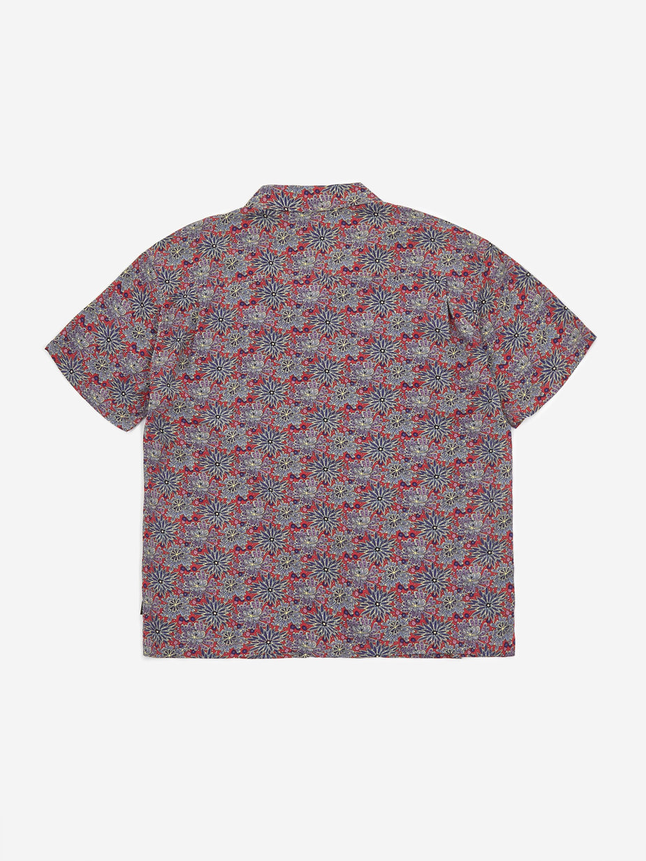 Stussy Stussy Floral Print Shirt - Red - Red