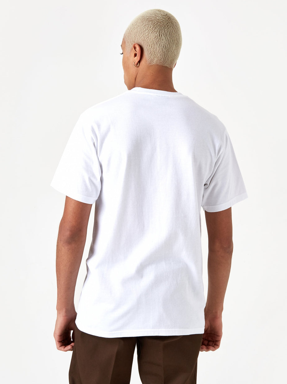 Stussy Stussy Global Roots Shortsleeve T-Shirt - White - White