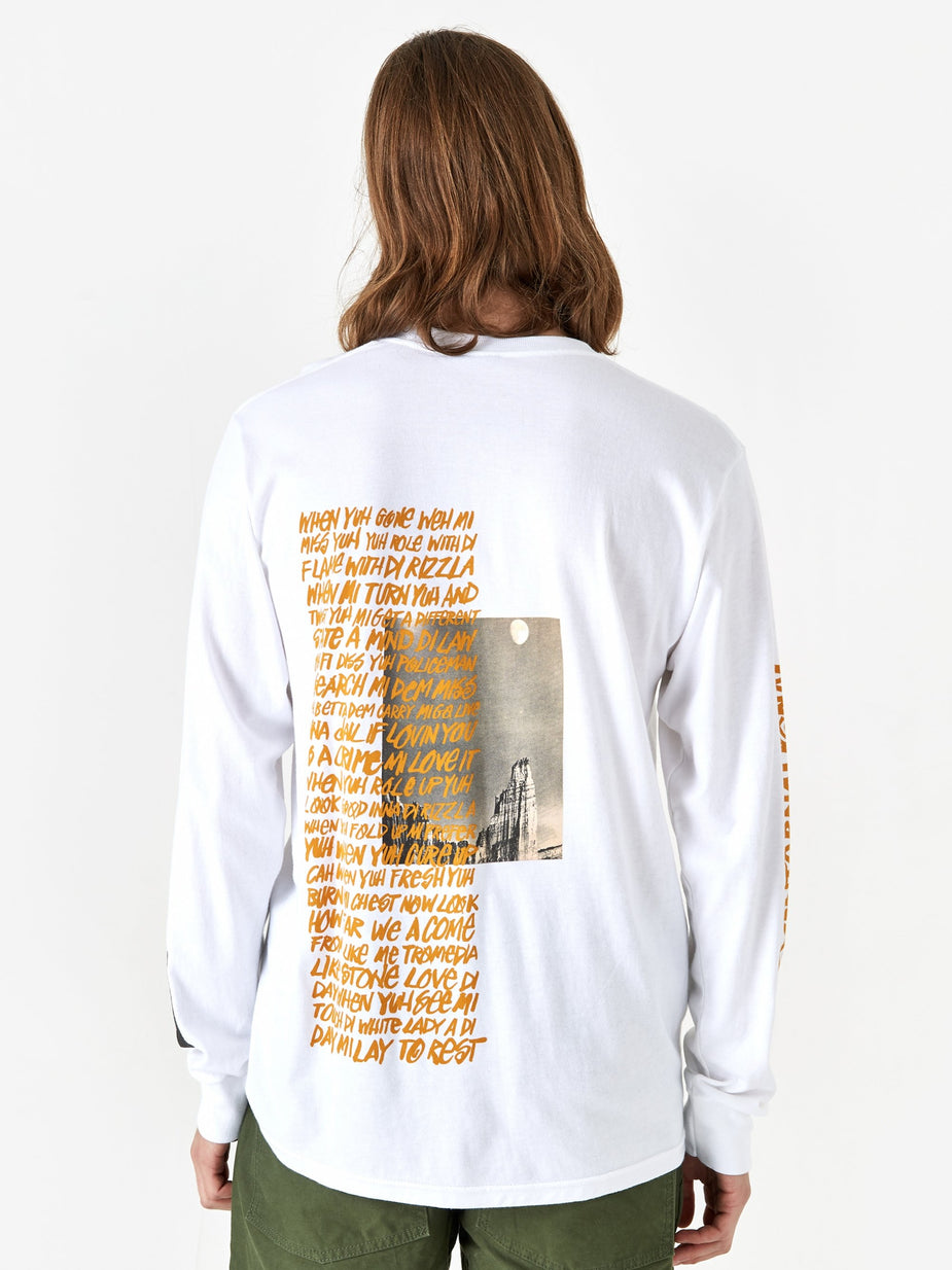 Stussy Stussy Great Outdoors Longsleeve T-Shirt - White - White