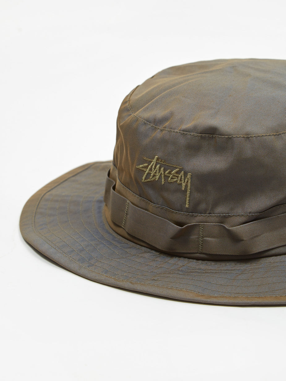Stussy Stussy Iridescent Boonie Hat - Grey - Grey