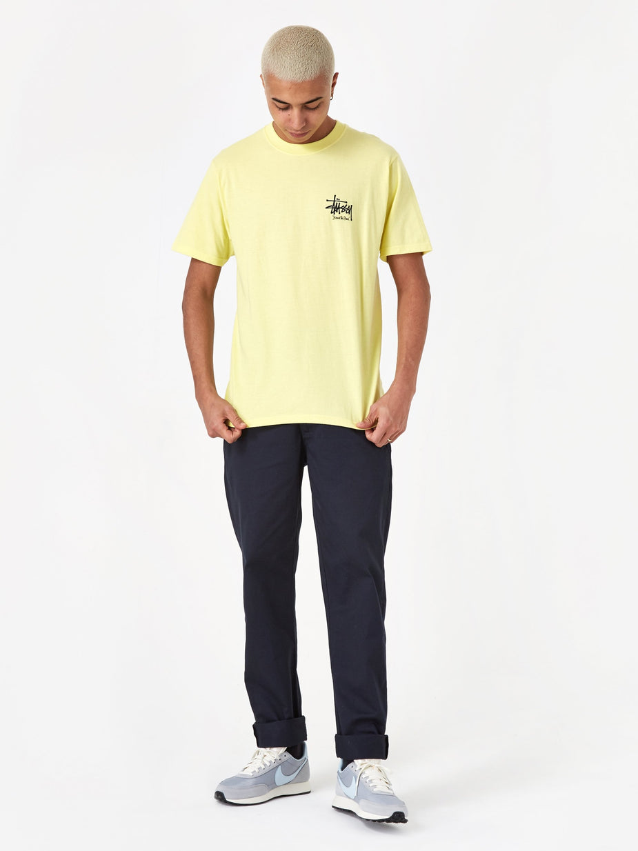 Stussy Stussy ITP Lion Shortsleeve T-Shirt - Lemon - Other