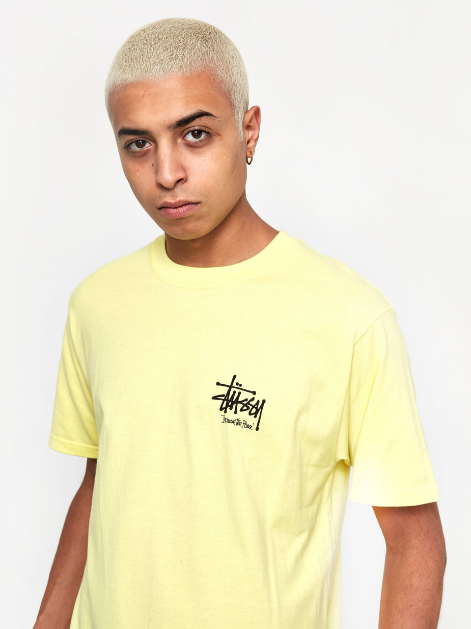 Stussy Stussy ITP Lion Shortsleeve T-Shirt - Lemon - Other