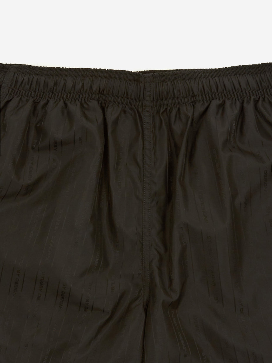 Stussy Stussy Jacquard Nylon Short - Black - Black