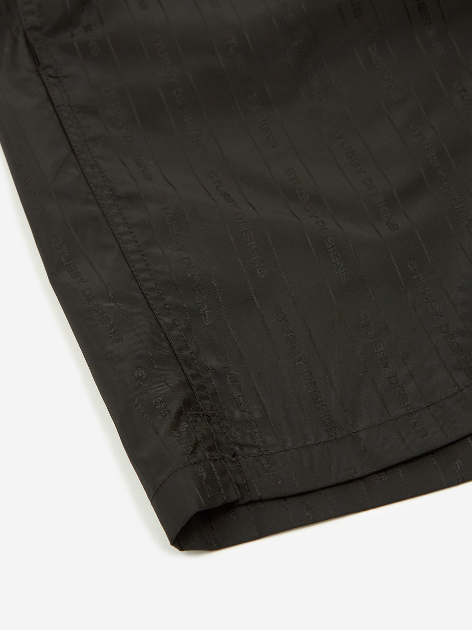 Stussy Stussy Jacquard Nylon Short - Black - Black