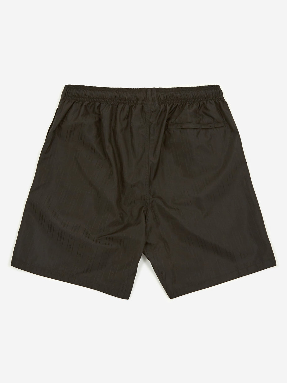 Stussy Stussy Jacquard Nylon Short - Black - Black