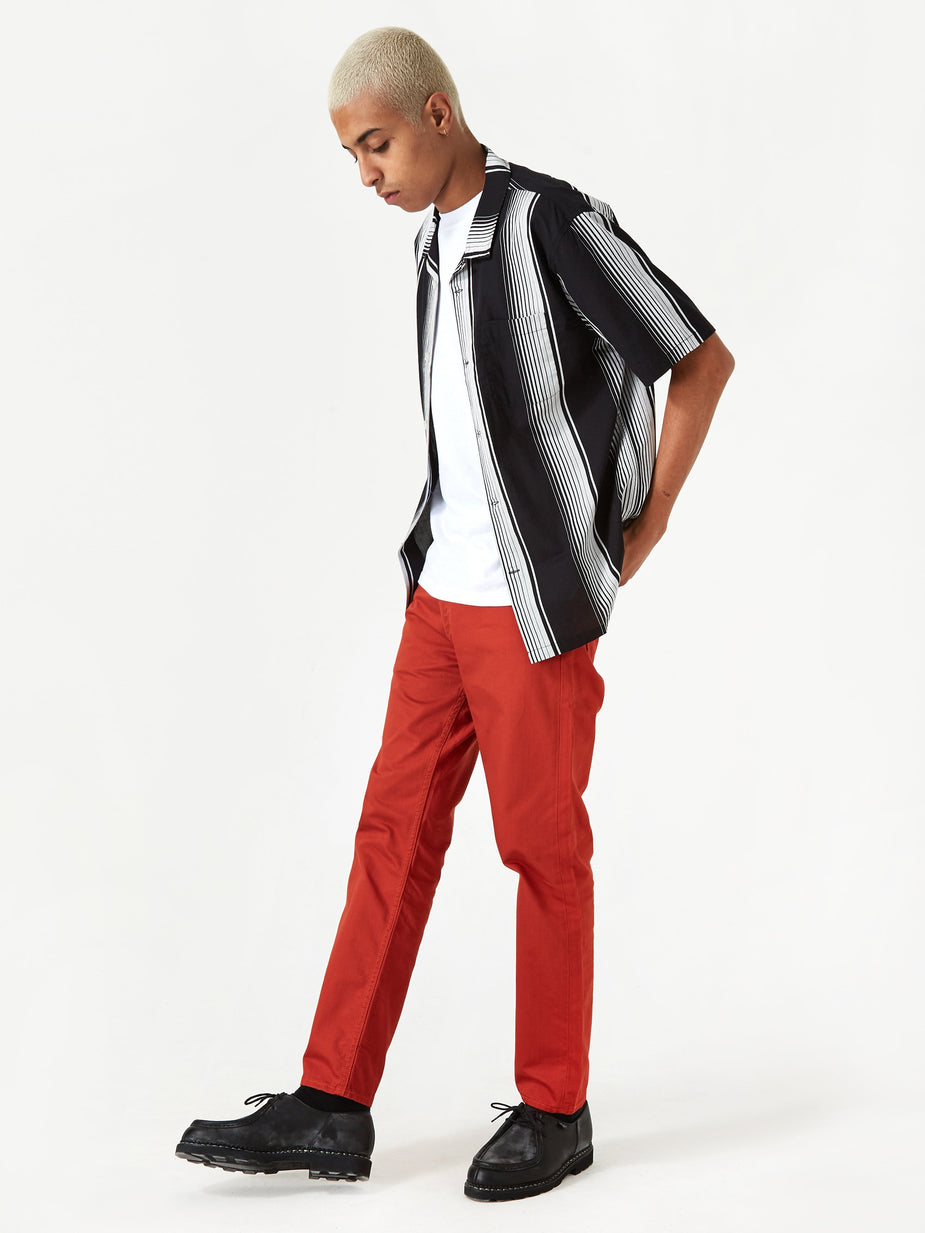 Stussy Stussy Jacquard Striped Shirt - Black - Black