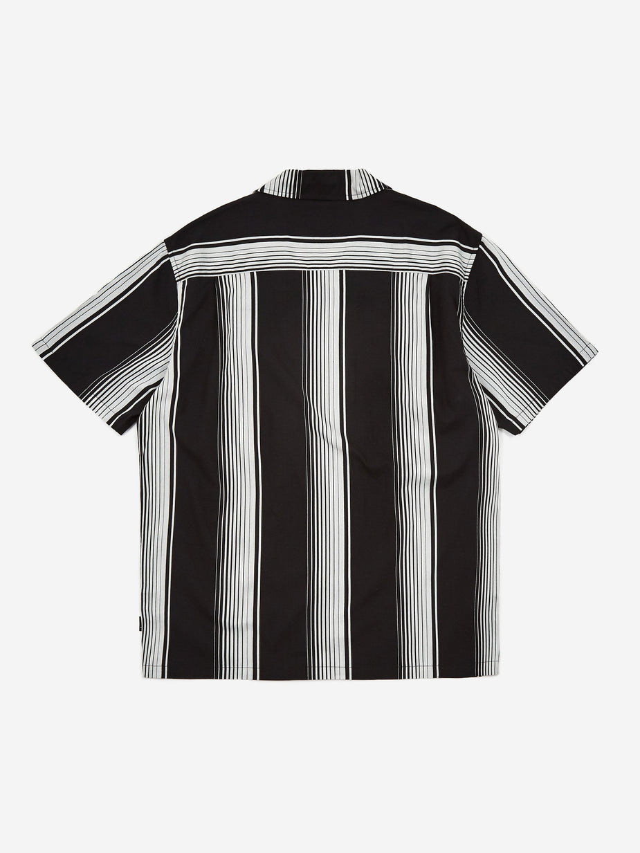 Stussy Stussy Jacquard Striped Shirt - Black - Black
