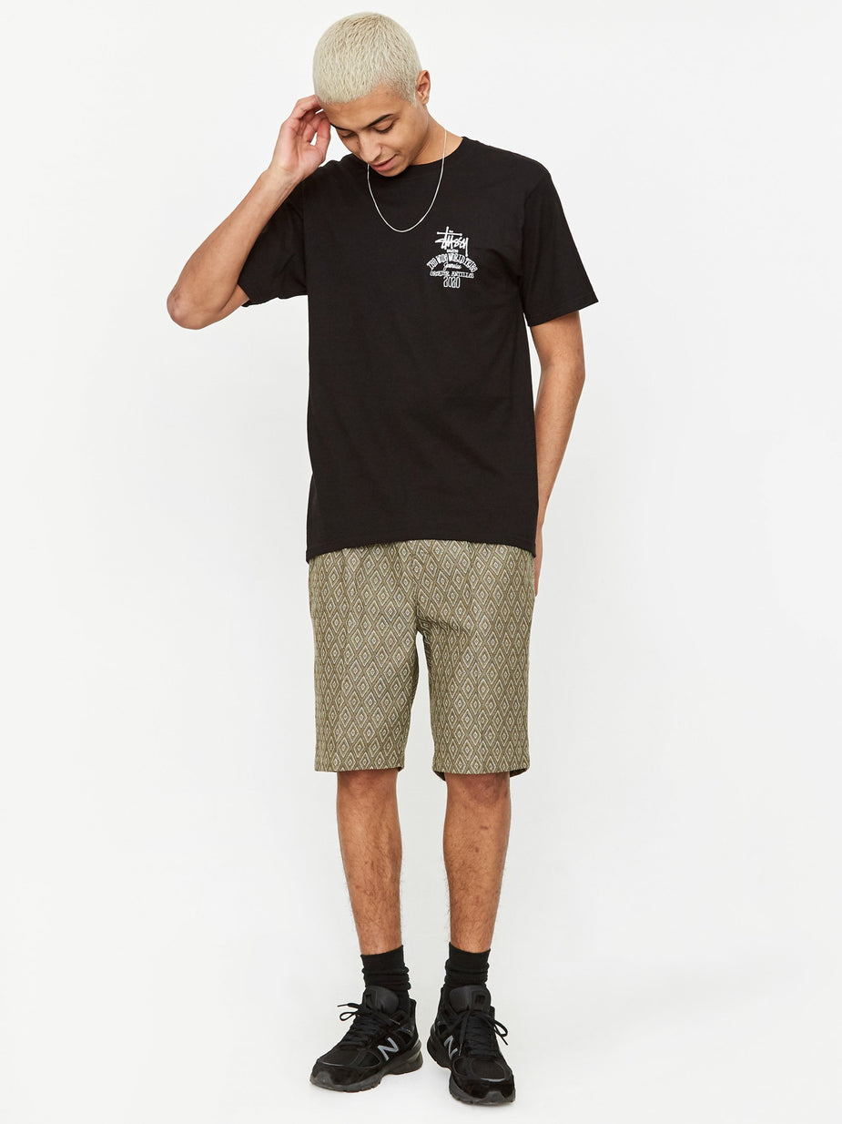 Stussy Stussy Jamaica Workld Tribe T-Shirt - Black - Black