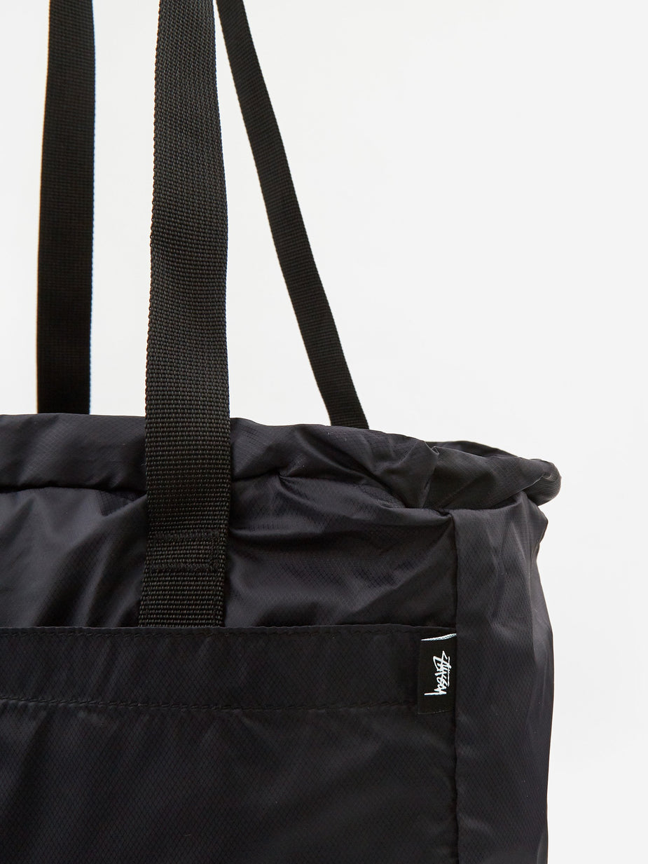 Stussy Stussy Light Weight Travel Tote Bag - Black - Black