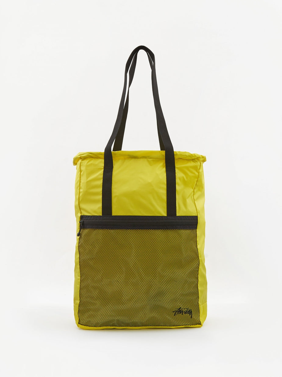 Stussy Stussy Light Weight Travel Tote Bag - Citrus - Green
