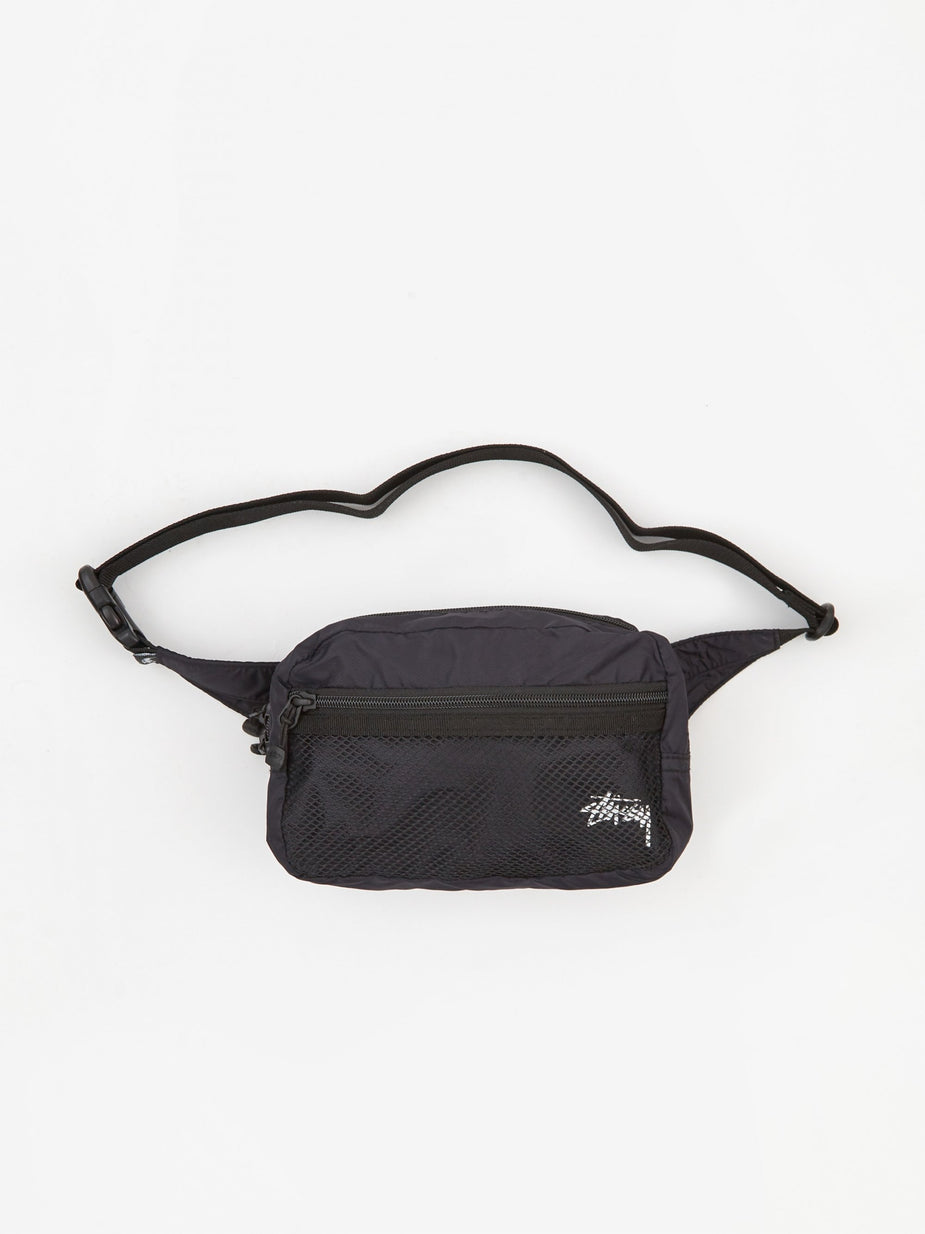 Stussy Stussy Light Weight Waist Bag - Black - Black