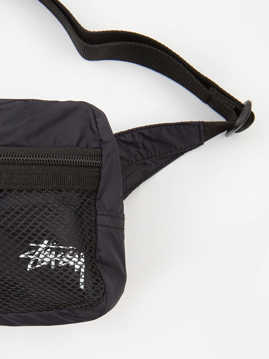 Stussy Stussy Light Weight Waist Bag - Black. - Black