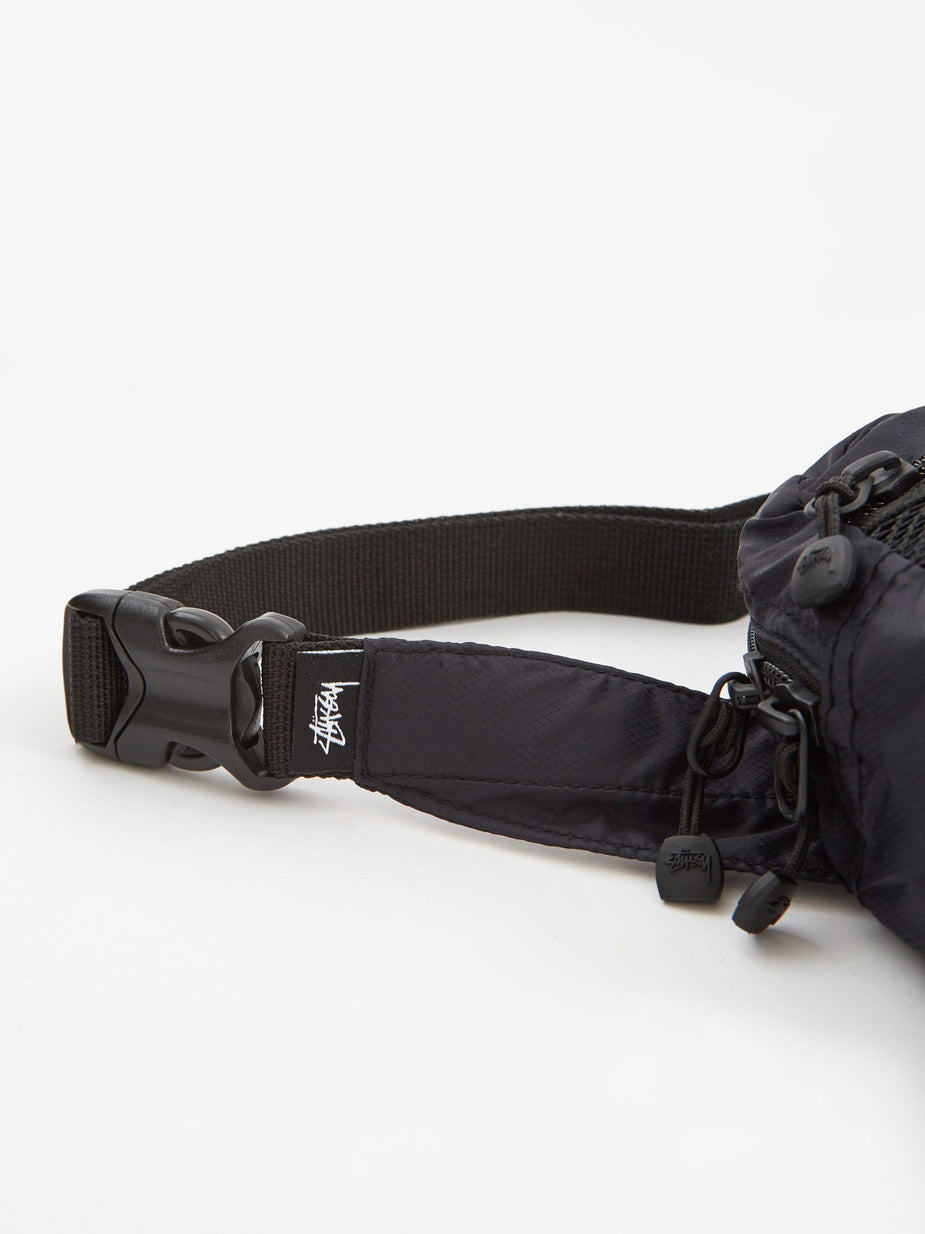 Stussy Stussy Light Weight Waist Bag - Black - Black