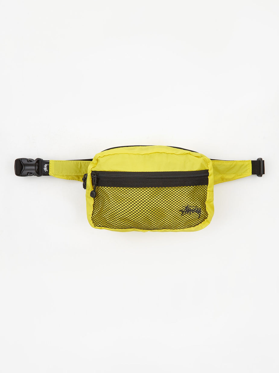 Stussy Stussy Light Weight Waist Bag - Citrus. - Green