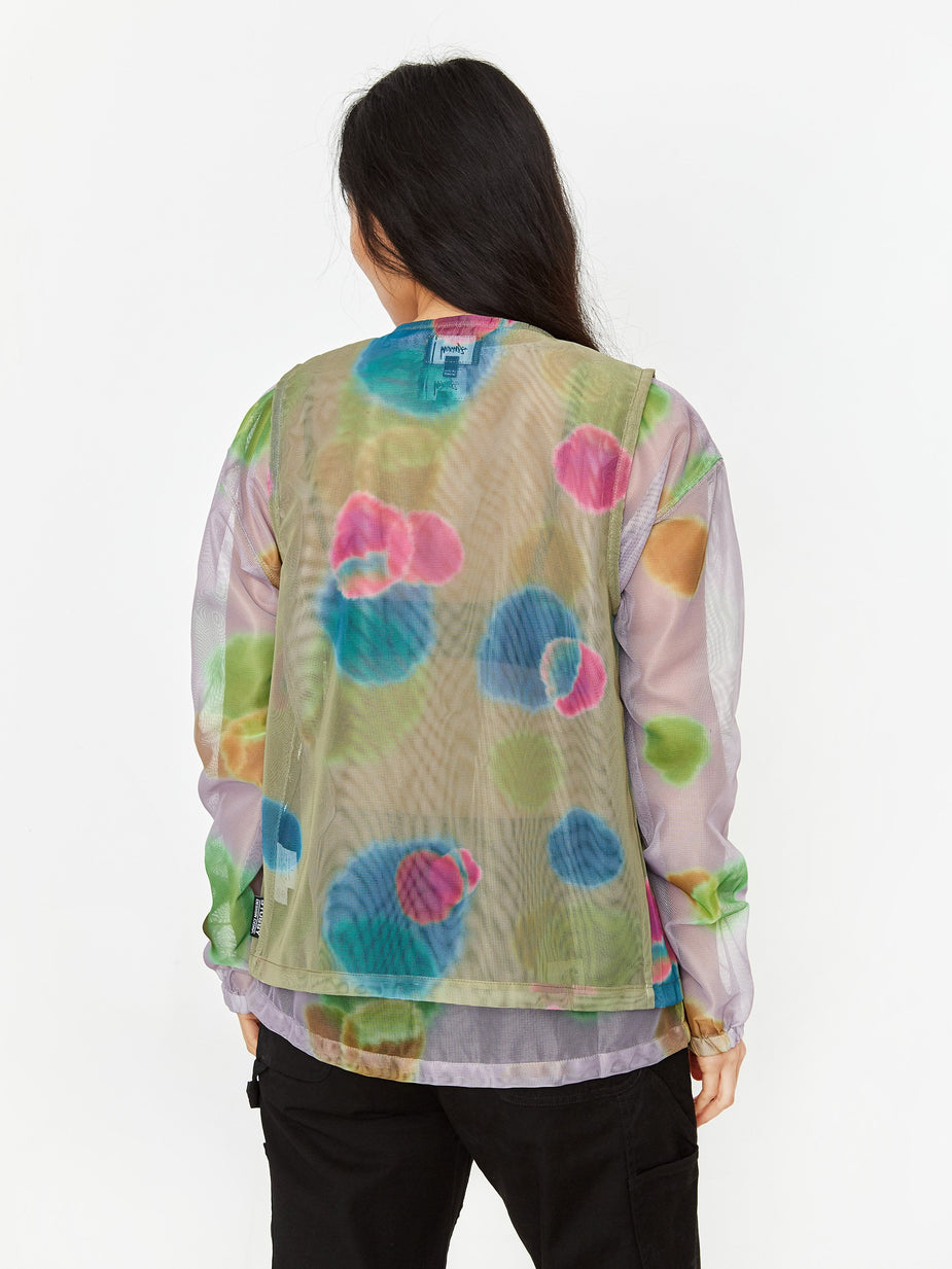Stussy Stussy Mesh Layer Vest - Olive Multi - Multi