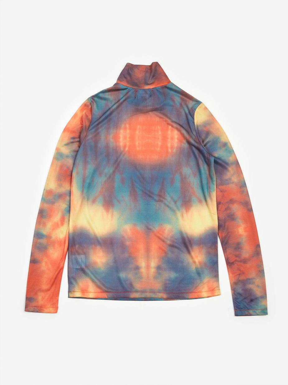 Stussy Stussy Monty Tie Dye Moc Neck Top - Multi - Multi