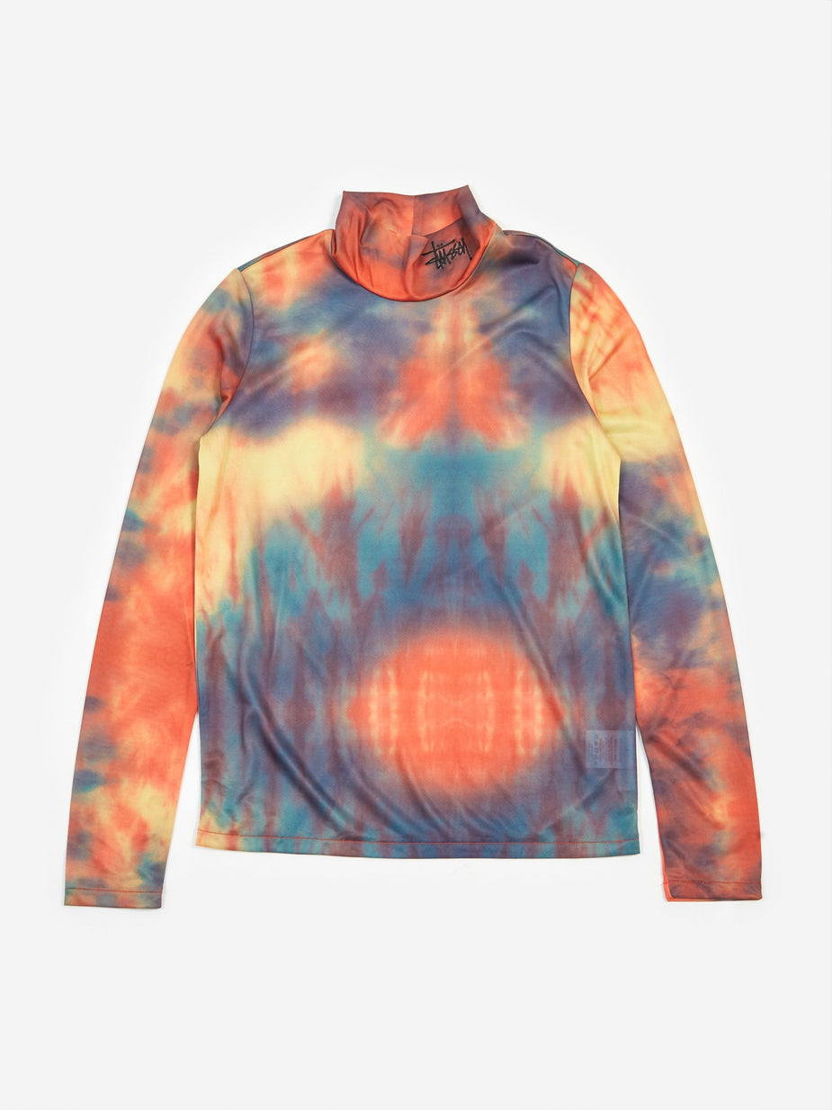 Stussy Stussy Monty Tie Dye Moc Neck Top - Multi - Multi