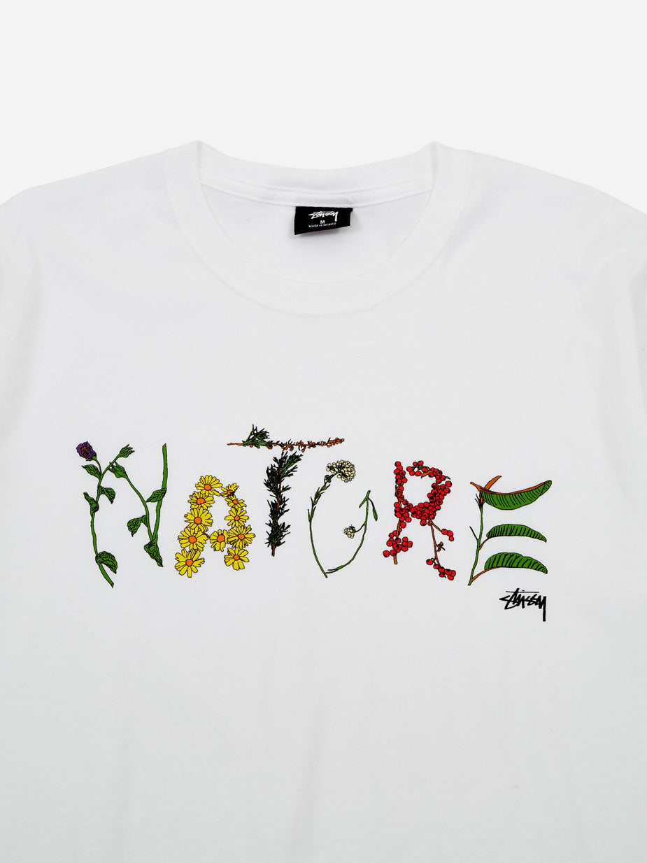 Stussy Stussy Nature Shortsleeve T-Shirt - White - White